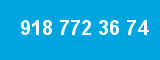 918 772 36 74 918 772 36 74